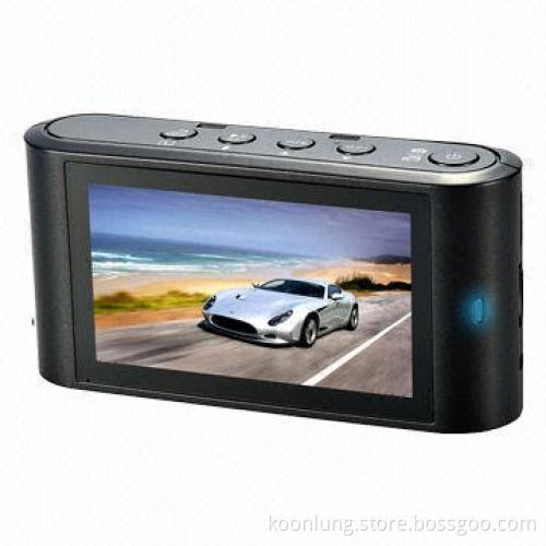 Car black box recorder with 2.7-inch LCD